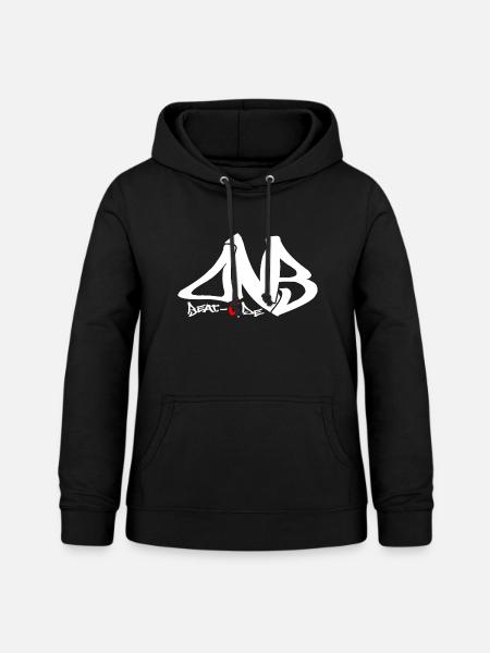 dnb - Frauen Hoodie - Schwarz