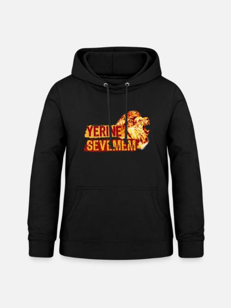 Galatasaray - Frauen Hoodie - Schwarz