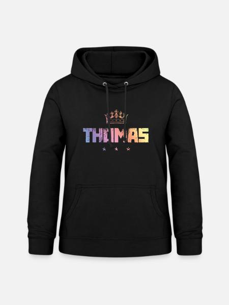 Thomas - Frauen Hoodie - Schwarz