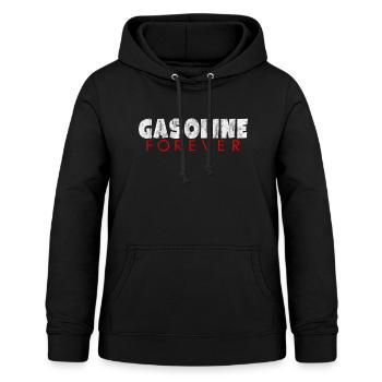 Essence pour toujours 3 - Sweat à capuche Femme - noir - Devant - AI Model Female 172 light (172cm)