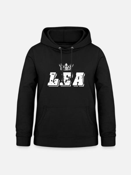 Lea - Frauen Hoodie - Schwarz