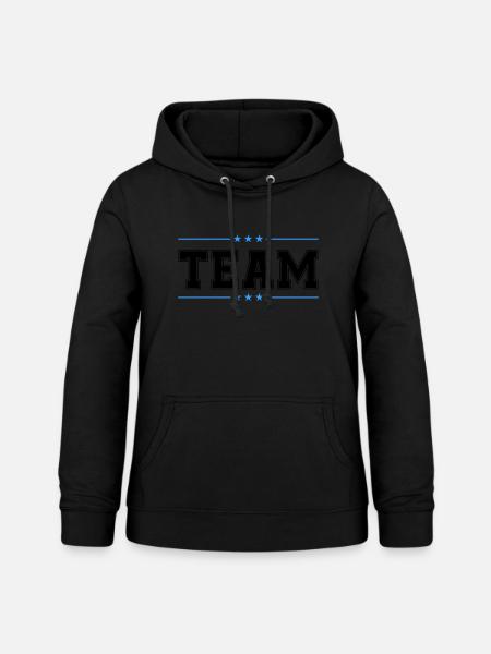 team 02 - Frauen Hoodie - Schwarz
