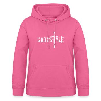 Hardstyle - Frauen Hoodie - Pink - Vorne - AI Model Female 172 light (172cm)