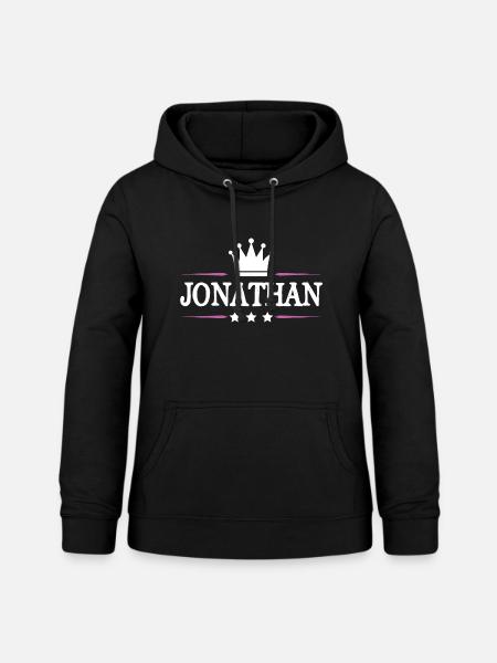 Jonathan - Frauen Hoodie - Schwarz