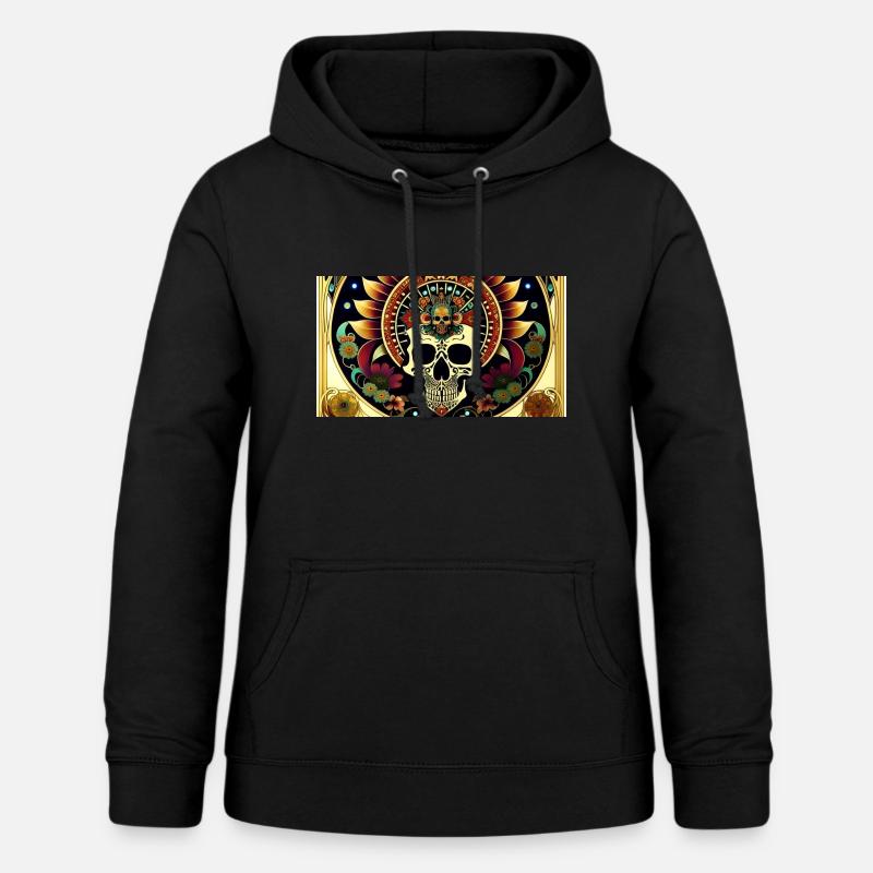 Fiesta Mexicana Skull & Bones - Women's Hoodie - black