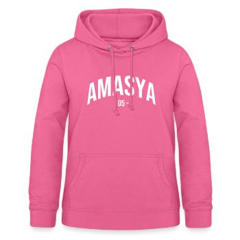 Amasya 05 Turquie Türkiye Cadeau Vacances Türk TR - Sweat à capuche Femme - rose - Devant - AI Model Female 172 light (172cm)