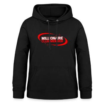 Millionaire Club Member 13 - Frauen Hoodie - Schwarz - Vorne - AI Model Female 172 light (172cm)