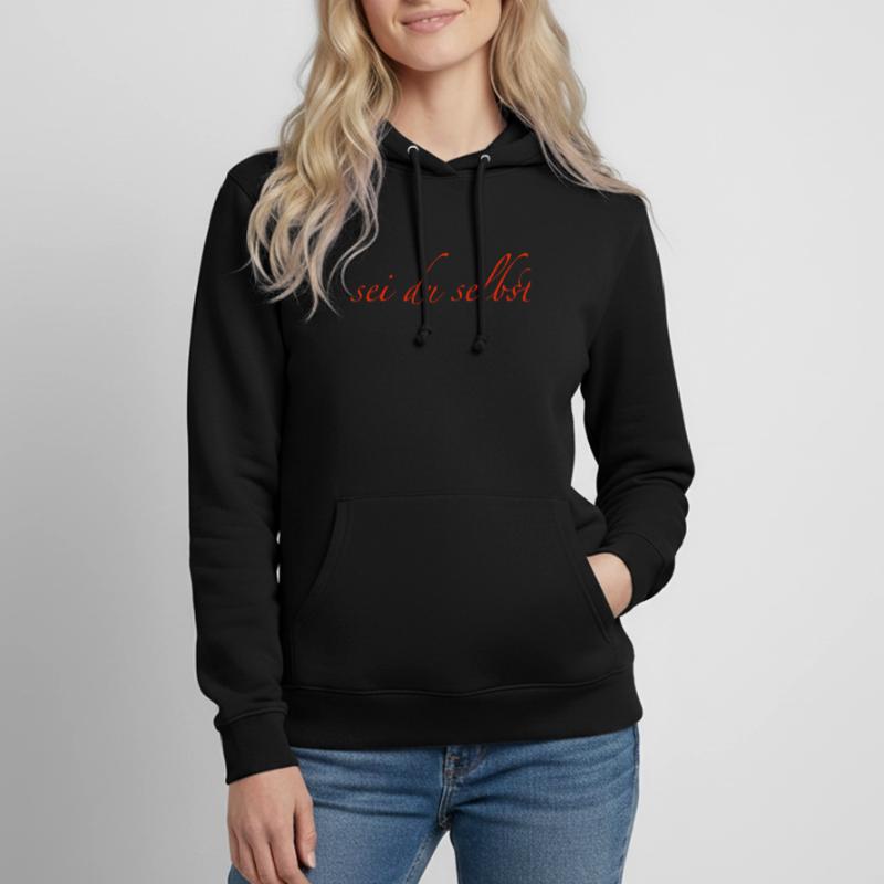 sei du selbst Frauen Hoodie