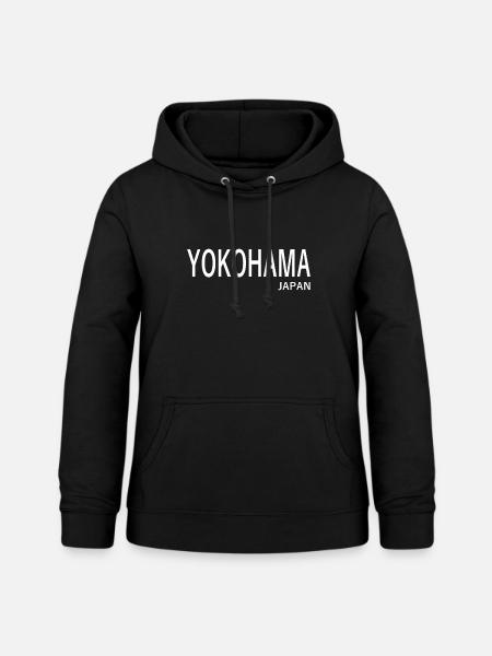 Yokohama Japan - Frauen Hoodie - Schwarz