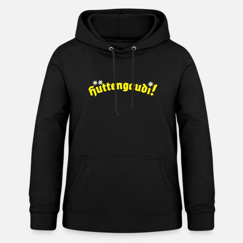 Hut fun Edelweiss - Women's Hoodie - black
