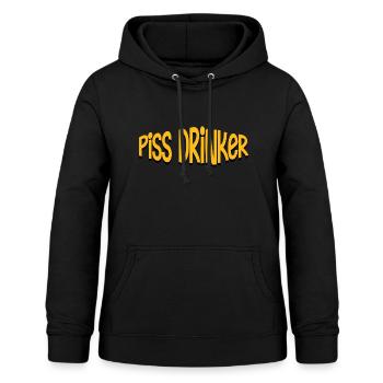 Piss Drinker 22 - Frauen Hoodie - Schwarz - Vorne - AI Model Female 172 light (172cm)