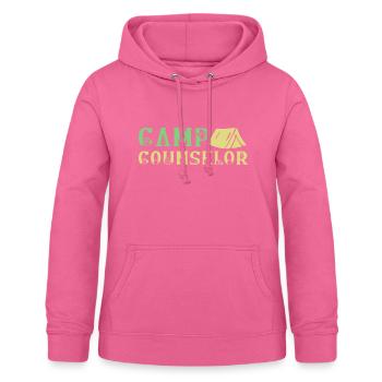 Zeltlager Leiter Sommercamp - Frauen Hoodie - Pink - Vorne - AI Model Female 172 light (172cm)