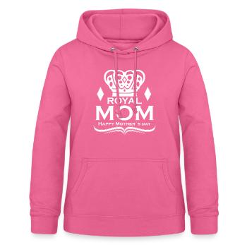 Royal Mom Happy Mother´s day - Muttertag 2019 - Frauen Hoodie - Pink - Vorne - AI Model Female 172 light (172cm)