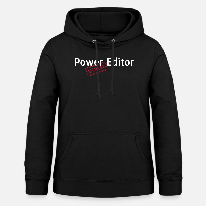 Power Editor - Enabled - Women's Hoodie - black