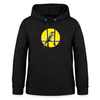 Oiseau - Sweat à capuche Femme - noir - Devant - AI Model Female 172 light (172cm)