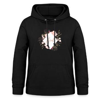 Hen party rhombus Team Bride 1 - Women's Hoodie - black - Front - AI Model Female 172 light (172cm)