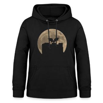 Dark Knightmare - Sweat à capuche Femme - noir - Devant - AI Model Female 172 light (172cm)