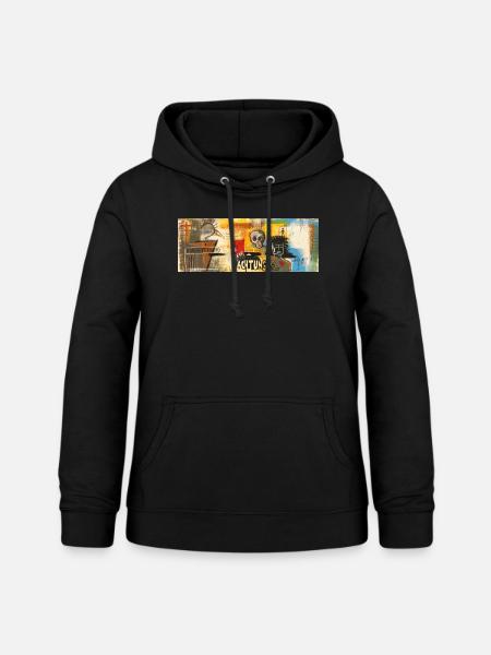 Compartmetalisiert - Frauen Hoodie - Schwarz