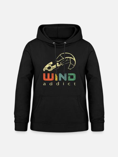 Kite Kiteboard Kitesurfer - Frauen Hoodie - Schwarz