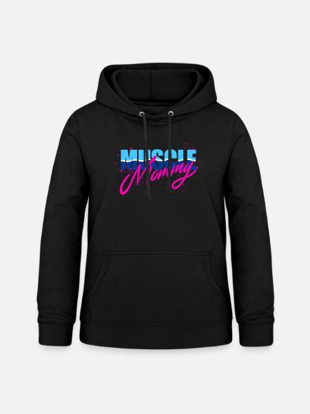 Muscle Mommy - Frauen Hoodie - Schwarz