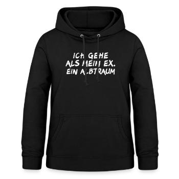 ich gehe als mein ex. ein albtraum,halloween - Frauen Hoodie - Schwarz - Vorne - AI Model Female 172 light (172cm)
