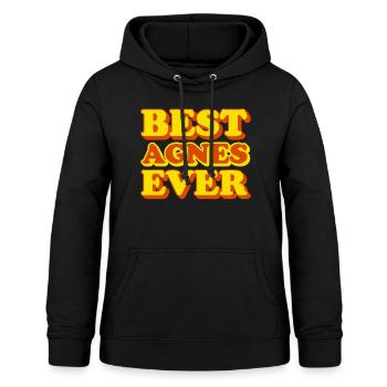 Agnes Vorname lustiges Geschenk - Frauen Hoodie - Schwarz - Vorne - AI Model Female 172 light (172cm)