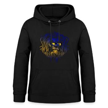 Bosnien und Herzegowina - Frauen Hoodie - Schwarz - Vorne - AI Model Female 172 light (172cm)
