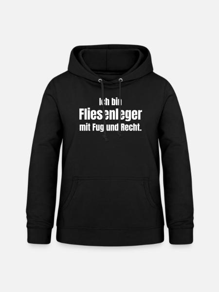 Fliesenleger - Frauen Hoodie - Schwarz