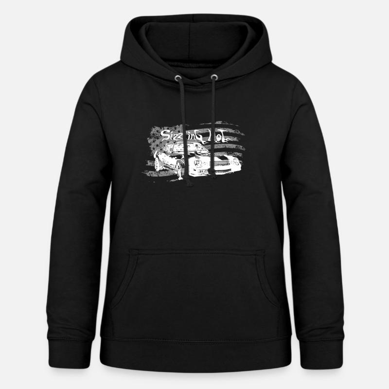 '79 Camaro Stroker (Diva) - Women's Hoodie - black