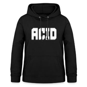 Acid - Sweat à capuche Femme - noir - Devant - AI Model Female 172 light (172cm)