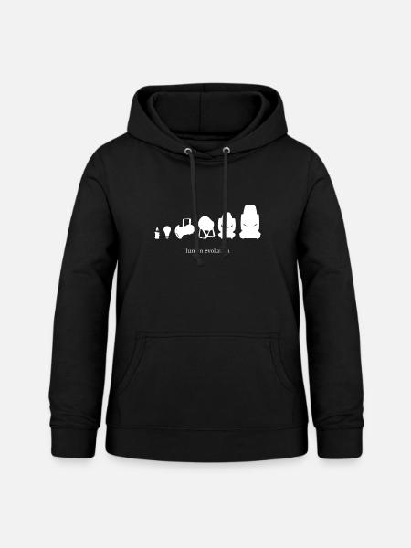 Lumen Evolution - Frauen Hoodie - Schwarz