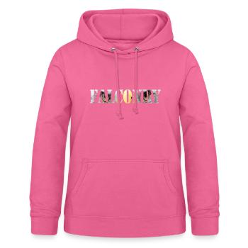 Fauconnerie Falknerei - Sweat à capuche Femme - rose - Devant - AI Model Female 172 light (172cm)