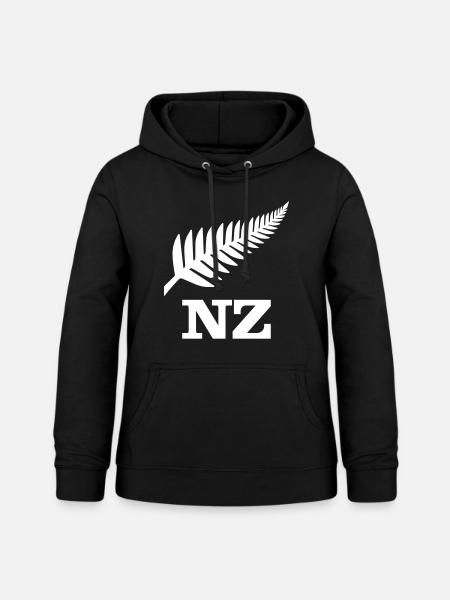 Neuseeland - Frauen Hoodie - Schwarz