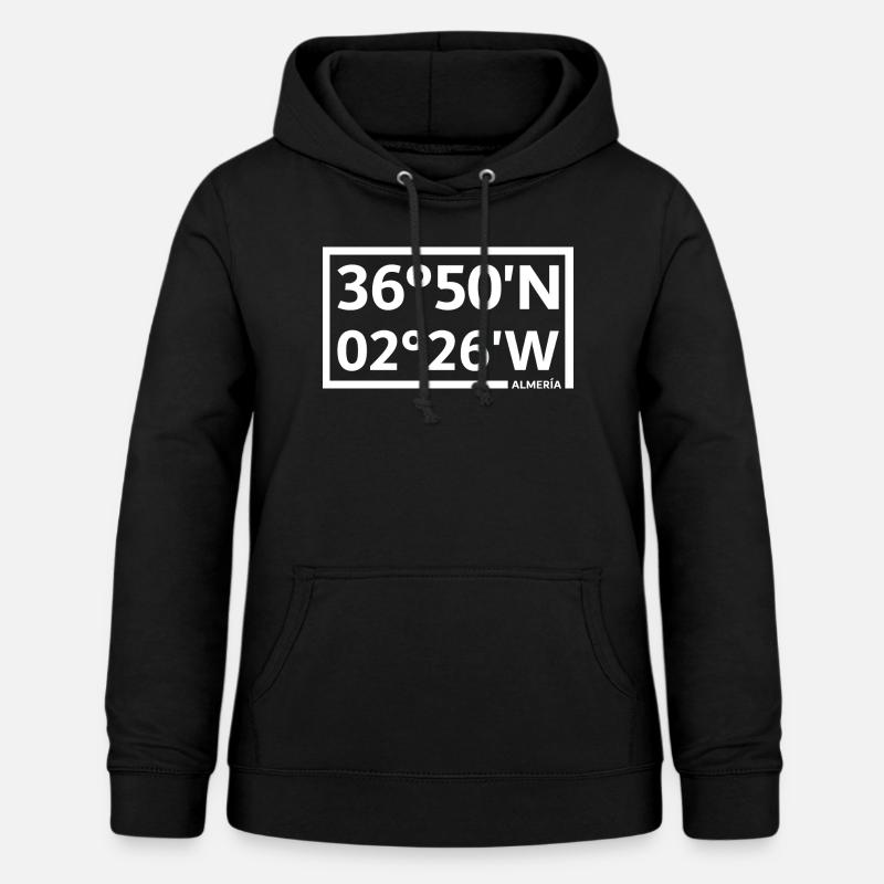Almería Coordinates - Women's Hoodie - black