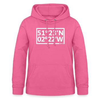 Bath Coordinates - Women's Hoodie - pink - Front - AI Model Female 172 light (172cm)