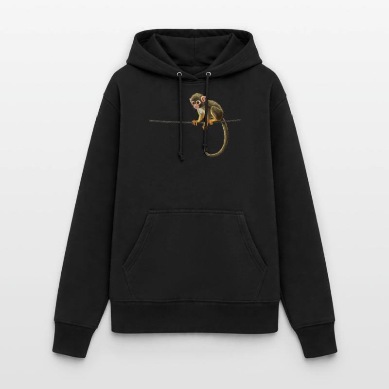 Squirrel monkey Squirrel monkey monkey monkey baby Women's Hoodie