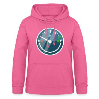 Fuel Gauge for Beer Drinkers Beer Beer Lovers - Women's Hoodie - pink - Front - AI Model Female 172 light (172cm)