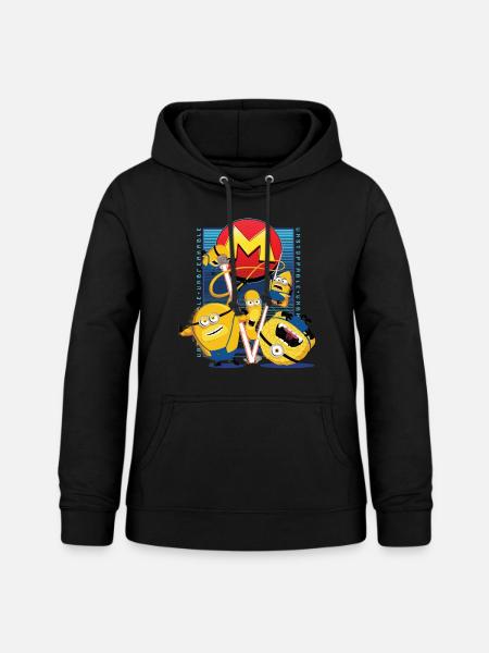 Minions Mega Minions Mit Superkräften - Frauen Hoodie - Schwarz