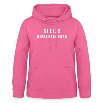 Seelze, Basse-Saxe - Sweat à capuche Femme - rose - Devant - AI Model Female 172 light (172cm)