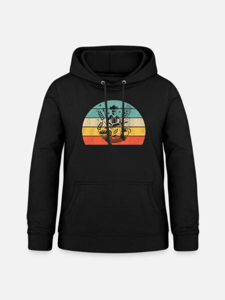 Bäcker - Frauen Hoodie - Schwarz