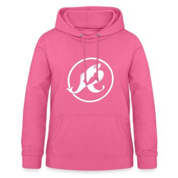 Rostocker Fischkombinat - Frauen Hoodie - Pink - Vorne - AI Model Female 172 light (172cm)