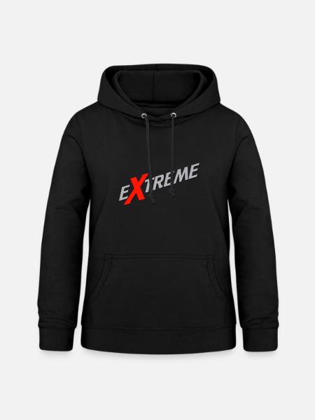 Extreme - Frauen Hoodie - Schwarz