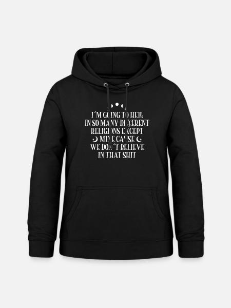 Hexen - Frauen Hoodie - Schwarz