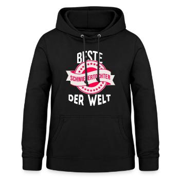 Beste Schwiegertochter der Welt - Frauen Hoodie - Schwarz - Vorne - AI Model Female 172 light (172cm)