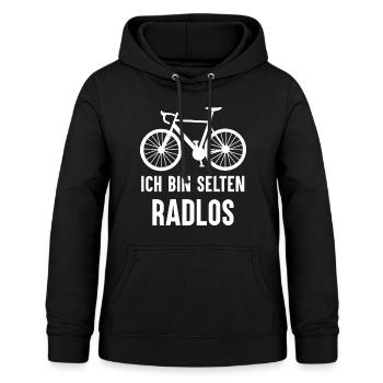 Selten Radlos Fahrrad Mountainbike Rennrad Rad - Frauen Hoodie - Schwarz - Vorne - AI Model Female 172 light (172cm)