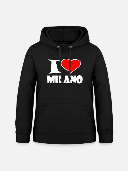Milano - Frauen Hoodie - Schwarz