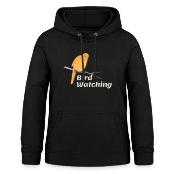 Bird Bird Watching Birds Nature Gift - Women's Hoodie - black - Front - AI Model Female 172 light (172cm)