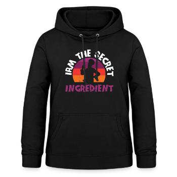 Cook -starred chef Gastro Restaurant - Women's Hoodie - black - Front - AI Model Female 172 light (172cm)