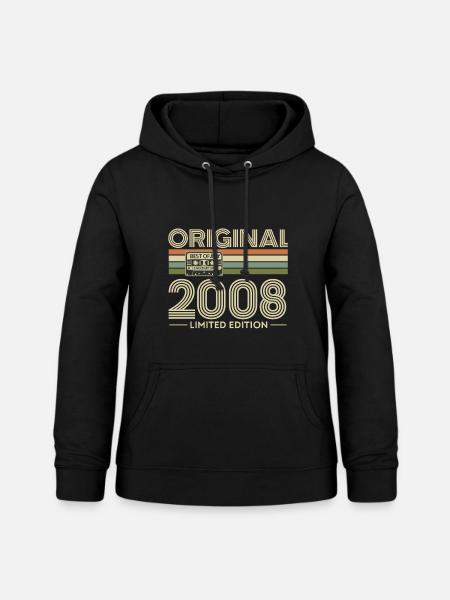 Originale 2008er Vibes Retro-Kassette - Frauen Hoodie - Schwarz