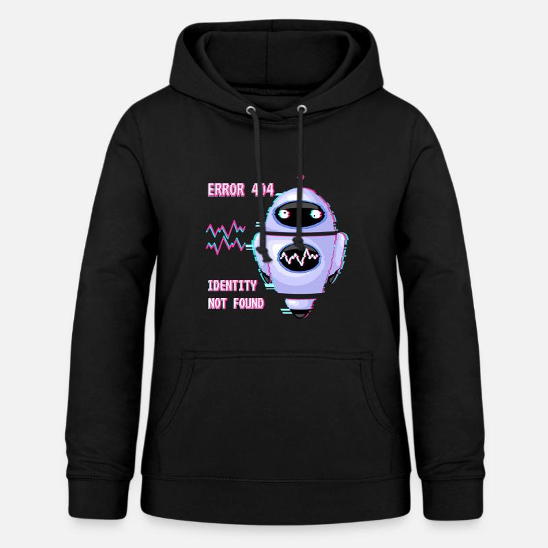 ERROR 404: Identity Not Found - Women's Hoodie - black